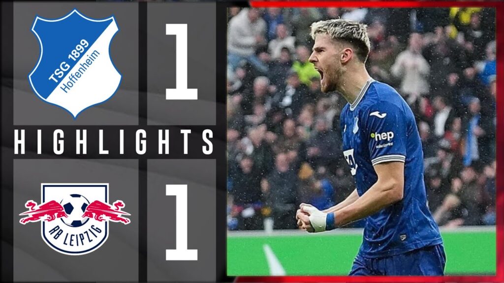 Kramaric Goal save Hoffenheim vs Leipzig 1-1 Highlights 2024
