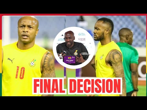 Jordan Ayew wants Dede Ayew back to Black Stars but I'll decide - Otto Addo