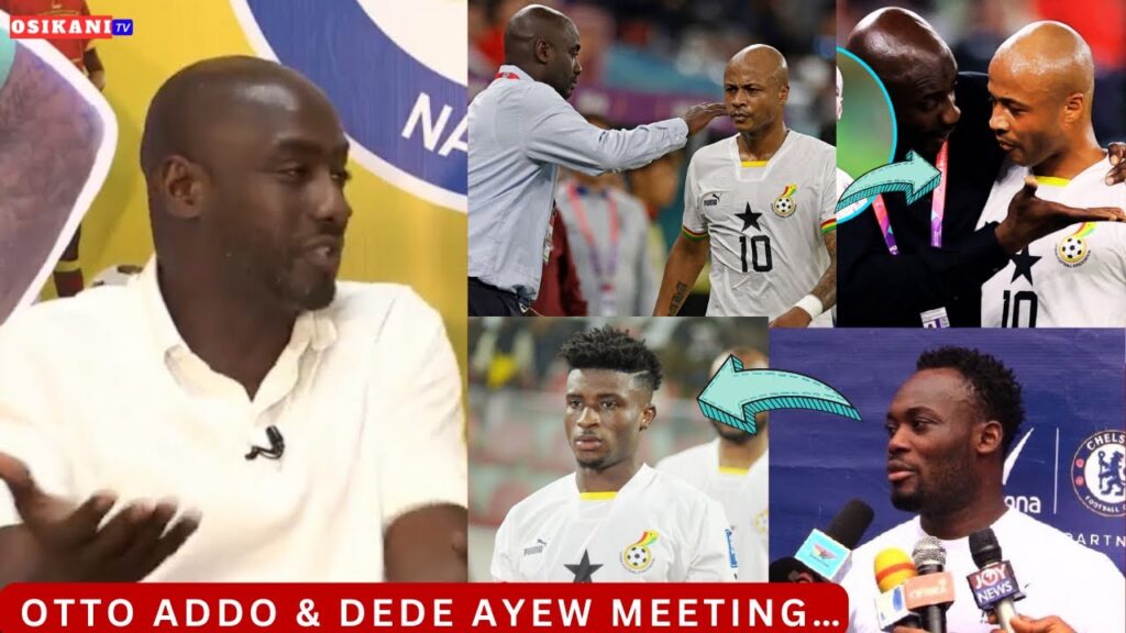 BLACK STARS COACH OTTO ADDO EXPLAINS HIS MEETING WITH ANDRÉ AYEW…MICHAEL ESSIEN ON KUDUS & MORE 🇬🇭