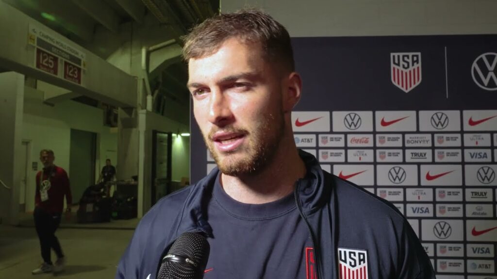 POST-MATCH MIXED ZONE: Joe Scally | USMNT vs. Brazil | June 12, 2024
