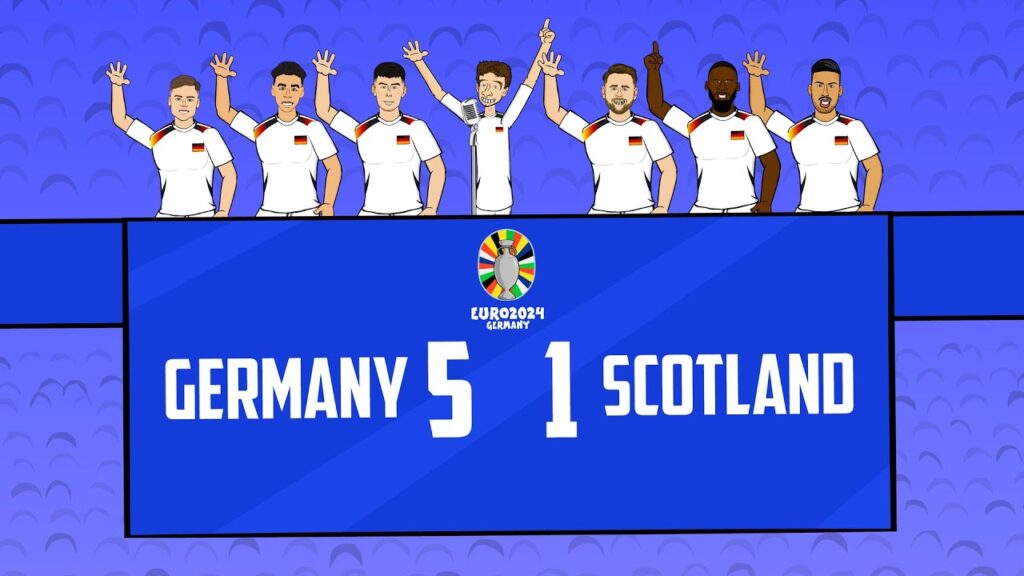 GERMANY 5-1 SCOTLAND!😂 (Euro 2024 Day 1 Goals Highlights)