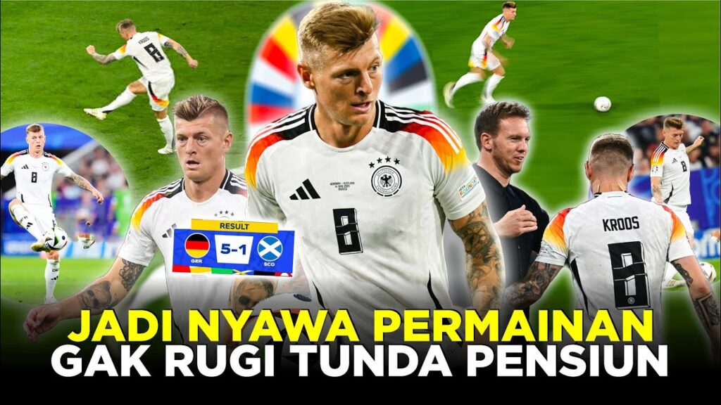 PENAMPILAN GILA TONI KROOS JADI NYAWA PERMAINAN JERMAN SAMPAI DIBUJUK UNTUK TUNDA PENSIUN!