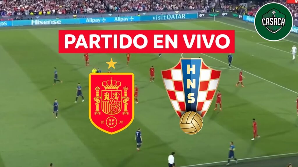🚨 ESPAÑA vs CROACIA EN VIVO 🔥 UEFA EURO 2024