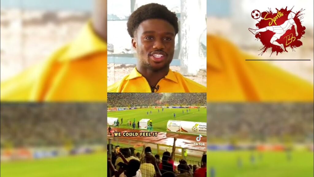 TARIQ LAMPTEY ON HOW HE FELT PLAYING AT HOME AGAINST CENTRAL AFRICAN REPUBLIC AT BABA YARA