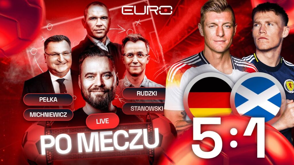 MICHNIEWICZ, STANOWSKI, PEŁKA, RUDZKI: NIEMCY - SZKOCJA STUDIO PO MECZU