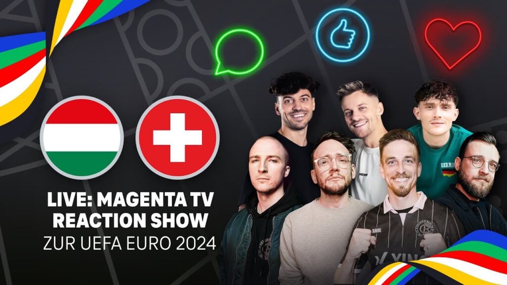 LIVE: Ungarn - Schweiz | Reaction Show | UEFA EURO 2024 | MAGENTA TV