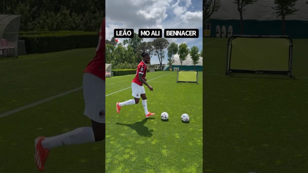 No look challenge vs Rafael Leao 🔥