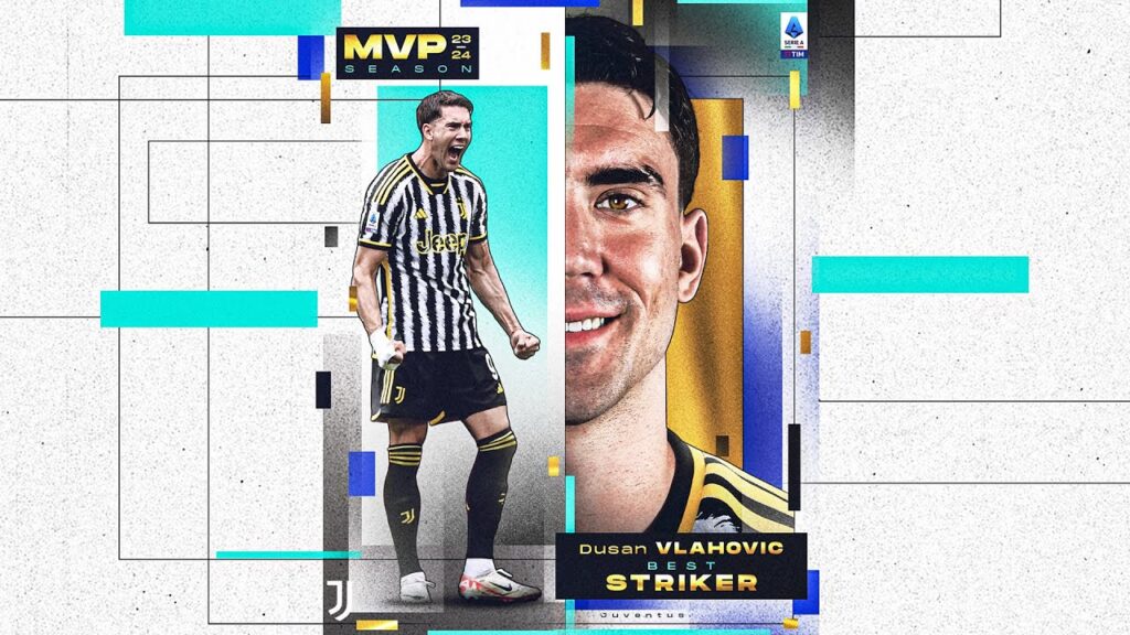 Dusan Vlahovic is the best striker of the 2023/24 season | Serie A 2023/24