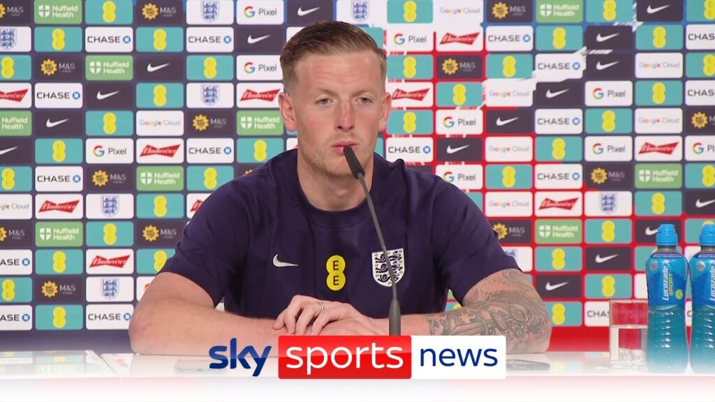 Jordan Pickford's press conference ahead of Euro 2024 opener against Serbia
