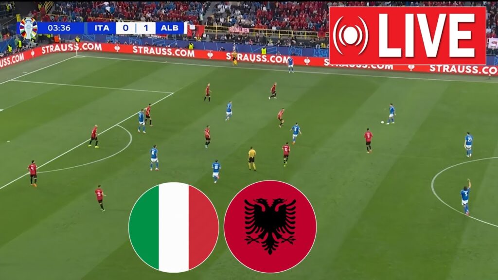 🔴[Jetojnë] Itali vs Shqipëri | 2024 UEFA EURO | Ndeshja e plotë live !