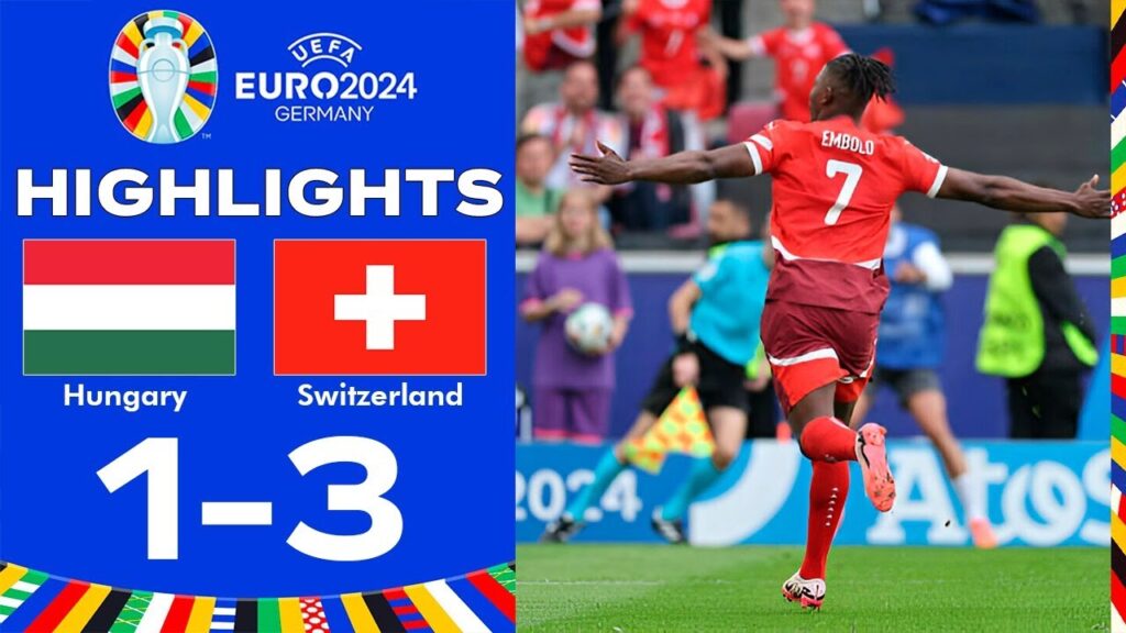 Hungary vs Switzerland 1-3 Extended Highlights Goals | UEFA EURO 2024