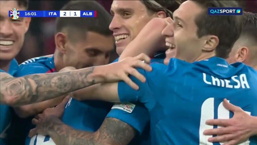 Обзор матча Италия – Албания - 2:1 | UEFA EURO - 2024 | Групповой этап | 1-тур
