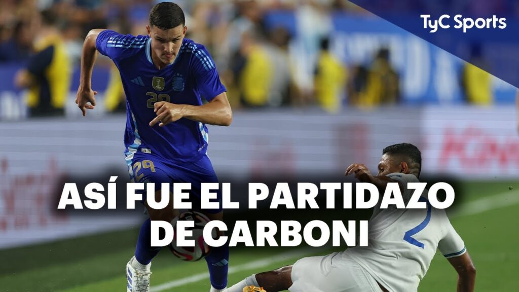 VALENTÍN CARBONI HIZO TODO PARA SER EL ÚLTIMO PASAJERO: EL PARTIDO QUE LE VALIÓ LOS HALAGOS DE MESSI