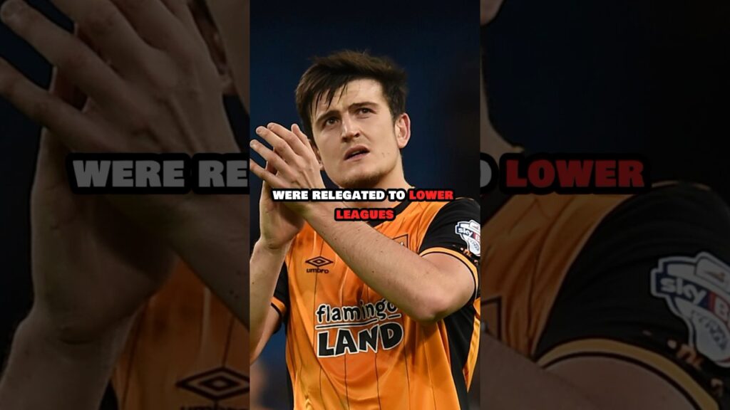 Harry Maguire’s Unique Double Relegation Story! 🤣⚽️