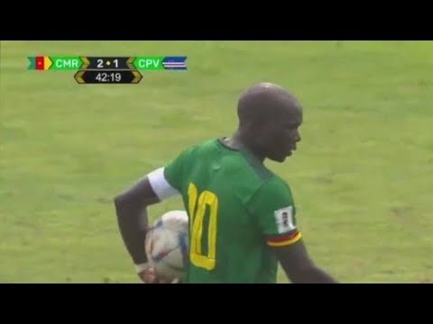 Vincent Aboubakar Goal, Cameroon vs Cape Verde (4-1) Goals and Highlights | World Cup Qualifiers