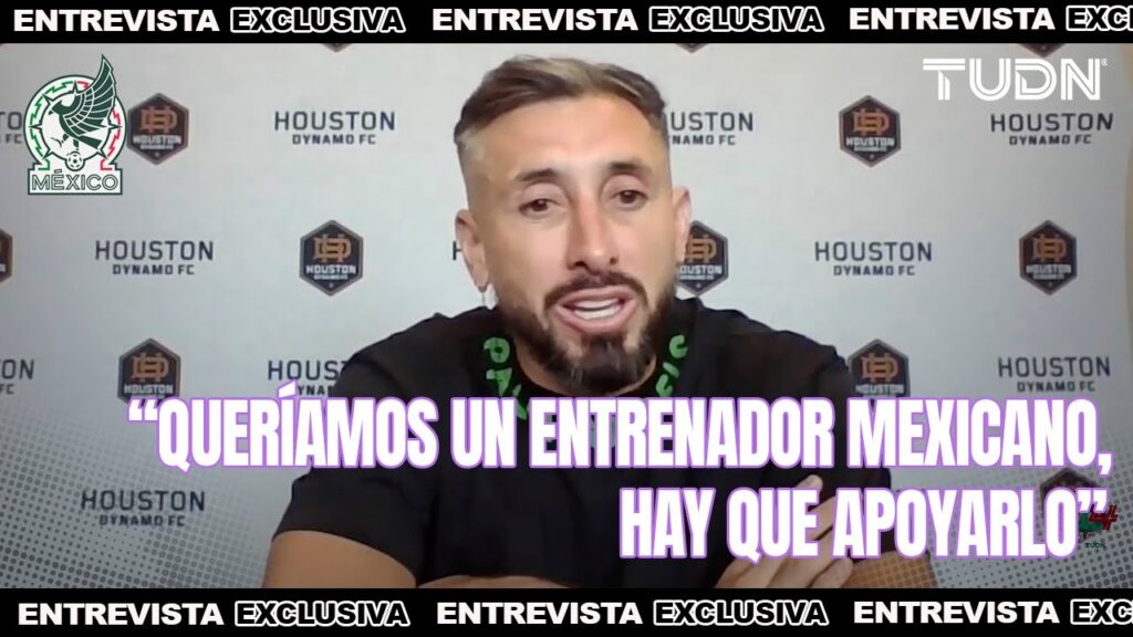 🚨 Héctor Herrera DEFIENDE a Jaime Lozano y TIRA DARDO a la prensa mexicana | TUDN