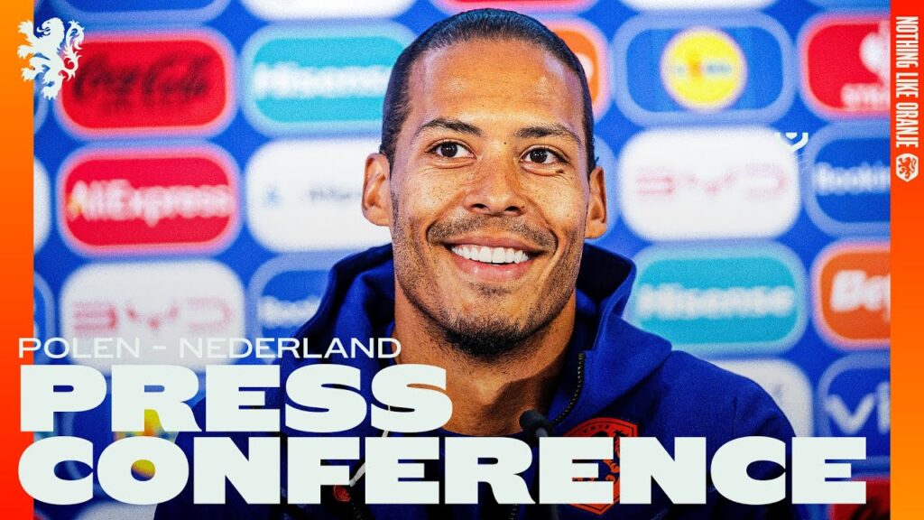 Persconferentie #POLNED 🇵🇱🇳🇱 | Ronald Koeman & Virgil van Dijk 🎙️