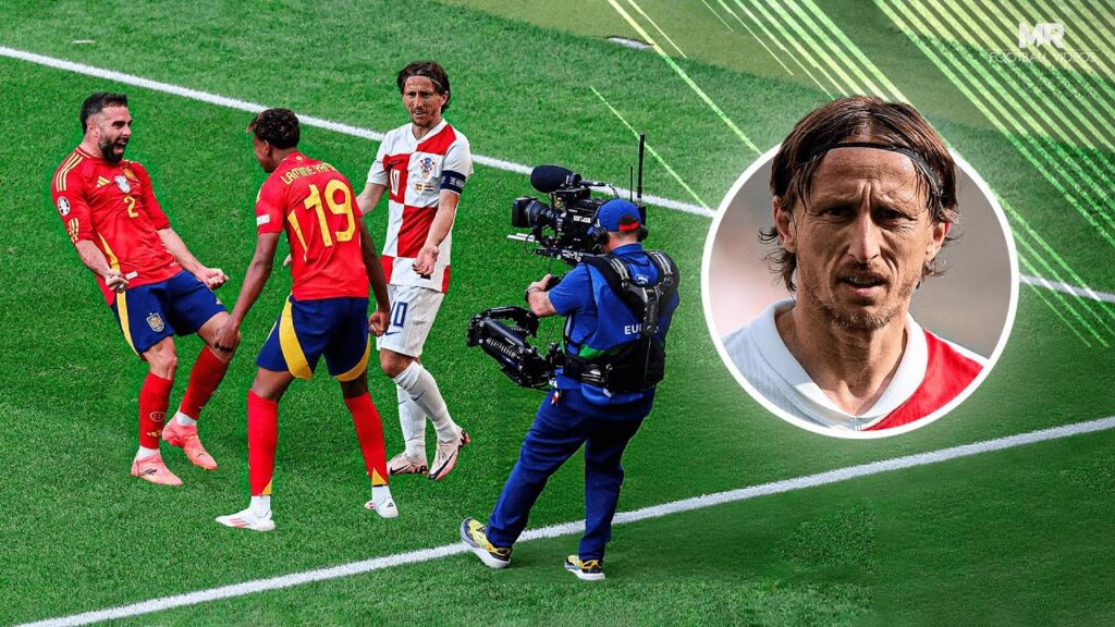 INCREDIBLE Scenes of Spain CRUSHING Croatia in EURO 2024 😱