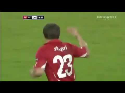 Spectacular goal from Xherdan Shaqiri-Bayern München