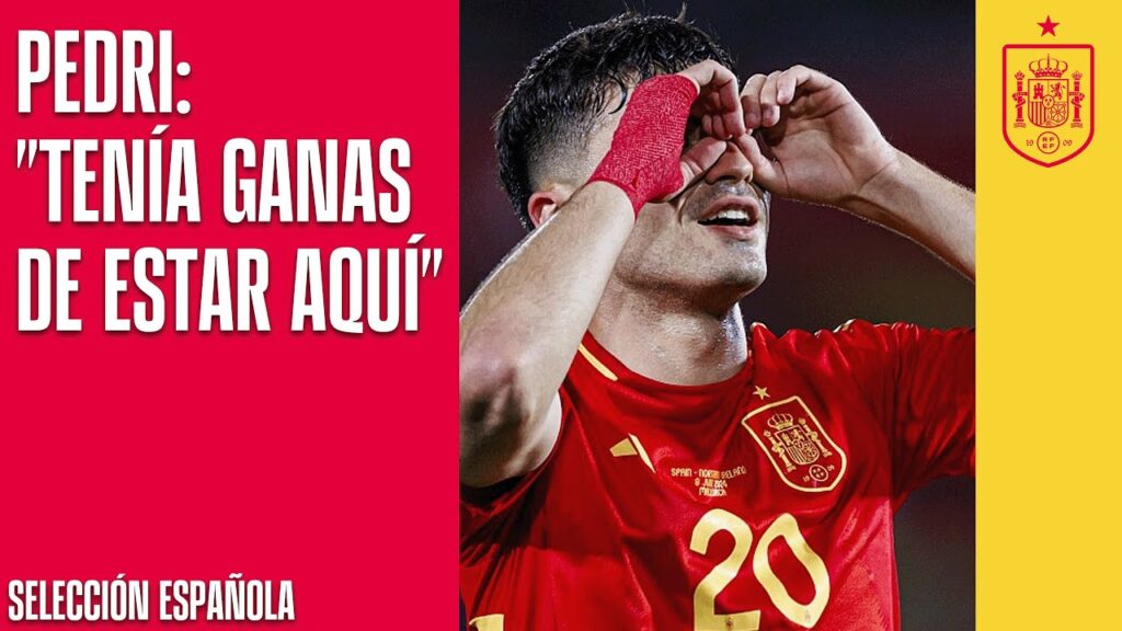Pedri: "Tenía ganas de estar aquí" | 🔴 SEFUTBOL