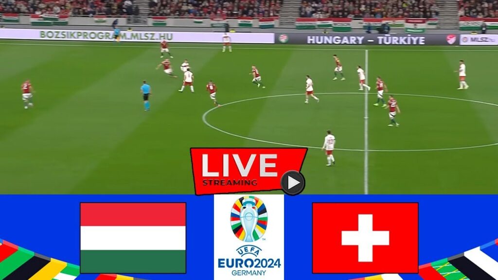 Hungary vs Switzerland LIVE | UEFA Euro 2024 | Match LIVE Today!