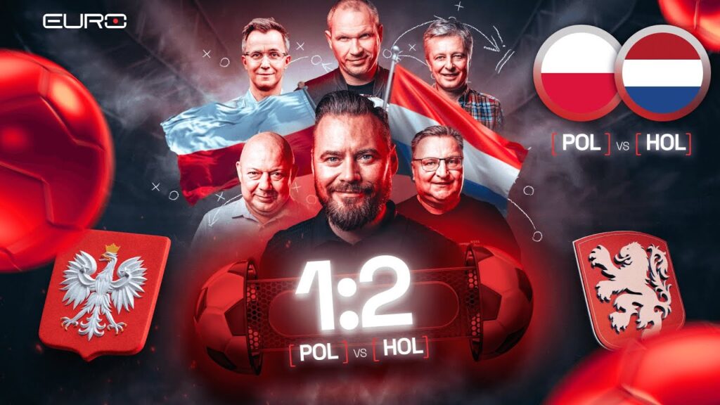 POLSKA - HOLANDIA 1:2. MICHNIEWICZ, STANOWSKI, KOWAL, TWAROWSKI, PEŁKA, RUDZKI - STUDIO PO MECZU