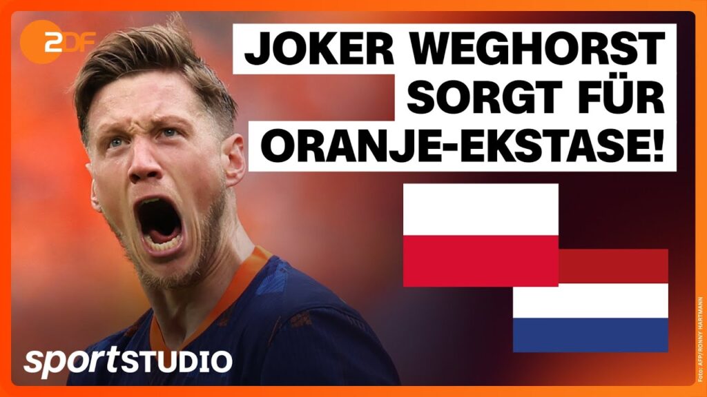 Polen – Niederlande Highlights | UEFA EURO 2024 | sportstudio