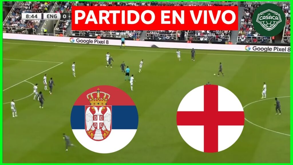 🚨 SERBIA vs INGLATERRA EN VIVO 🔥 EURO 2024