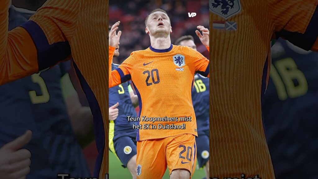 TEUN KOOPMEINERS MIST HET EK IN DUITSLAND! 🇳🇱❌ #Nederland #Oranje #EK2024