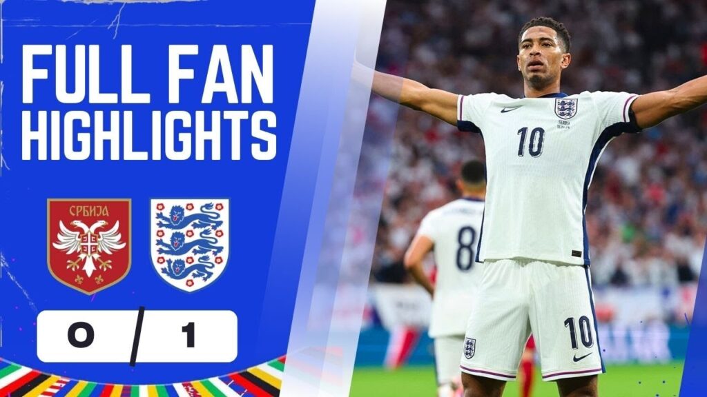 Bellingham & Saka SAVE ENGLAND! Serbia 0-1 England Highlights