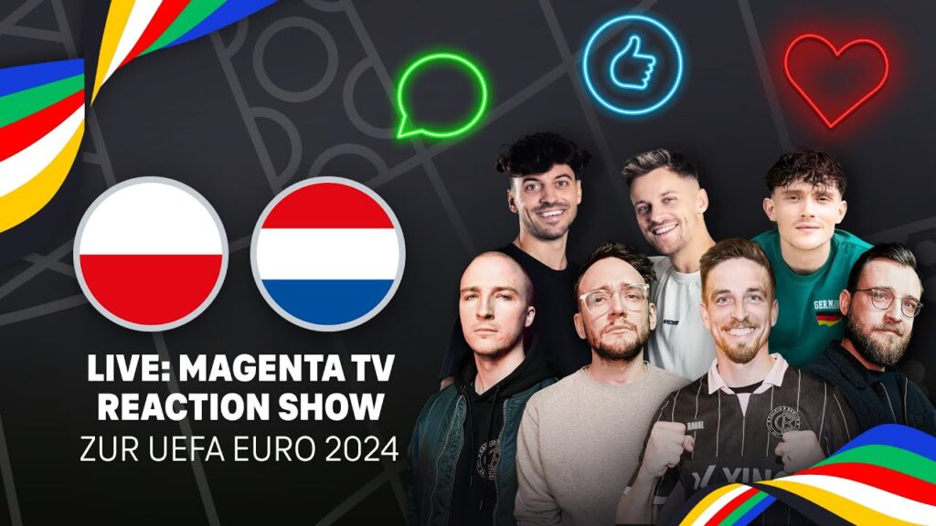 LIVE: Polen - Niederlande | Reaction Show | UEFA EURO 2024 | MAGENTA TV