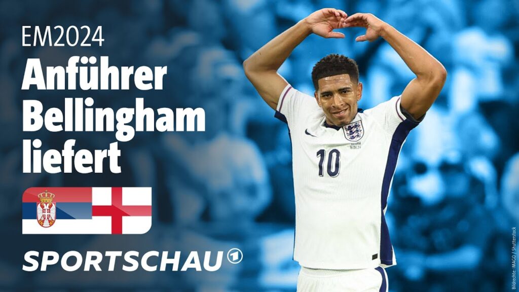 Serbien – England Highlights EM 2024 | Sportschau Fußball
