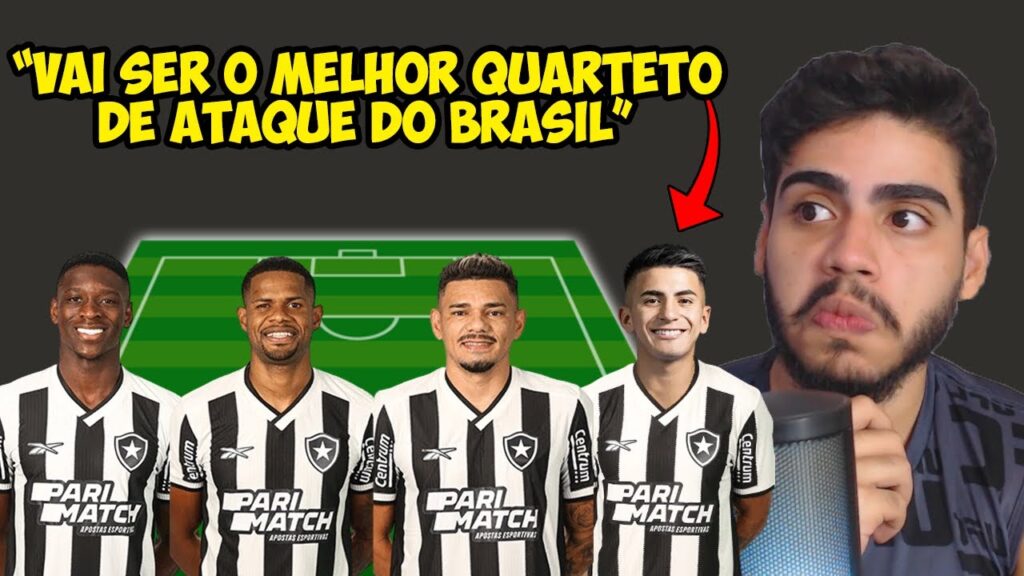 SE O BOTAFOGO CONTRATAR O THIAGO ALMADA VAI TER O MELHOR ATAQUE DO BRASIL!