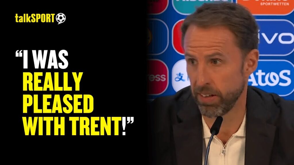 Gareth Southgate DEFENDS Trent Alexander-Arnold After England BEAT Serbia In Opening Euros Game 🚨🎙