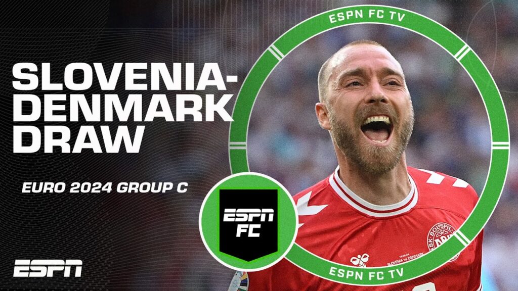 Slovenia-Denmark draw: UEFA Euro 2024 Group C reaction | ESPN FC Slovenia-Denmark draw: UEFA Euro 2024 Group C reaction | ESPN FC