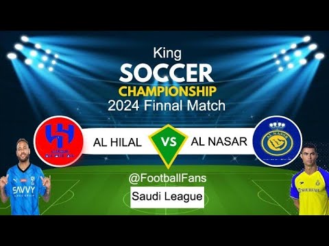 Al Hilal Vs Al Nasar Final match of Saudi league 2024 Full highlights | 1-1 penalty shootout #cr7
