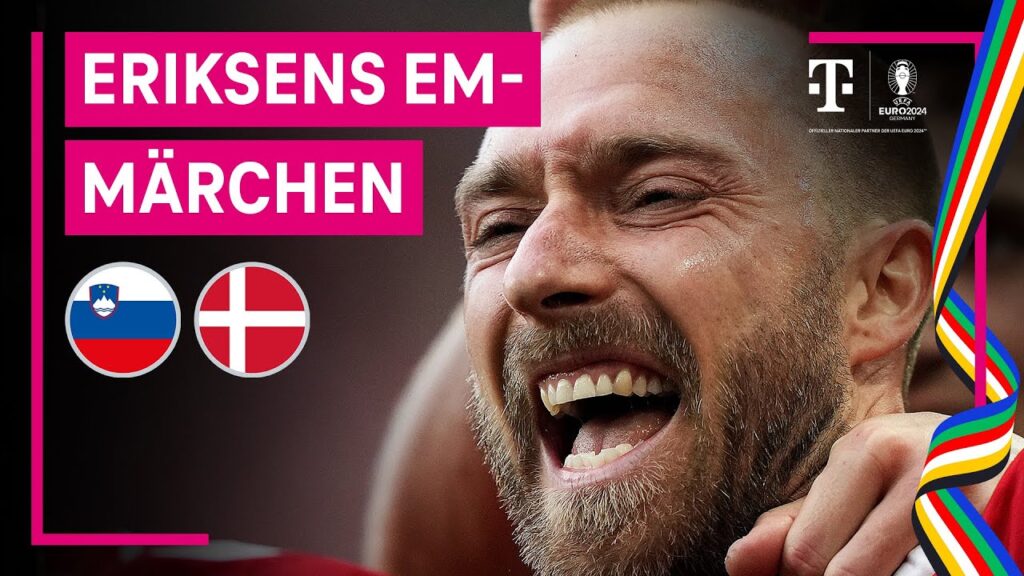 Slowenien - Dänemark, Highlights mit Live-Kommentar | UEFA EURO 2024, Gruppenphase | MAGENTA TV