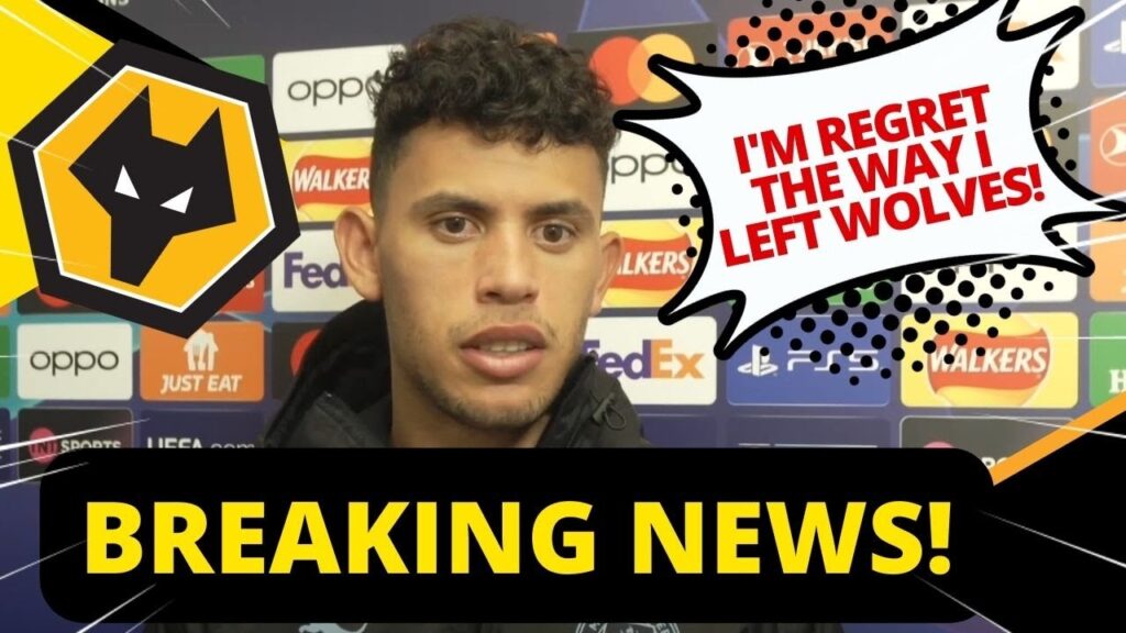 😱😱🚨DID YOU SEE THAT? MATHEUS NUNES REGRETS LEAVING WOLVES! FANS DON'T FORGIVE! WOLVES NEWS TODAY!