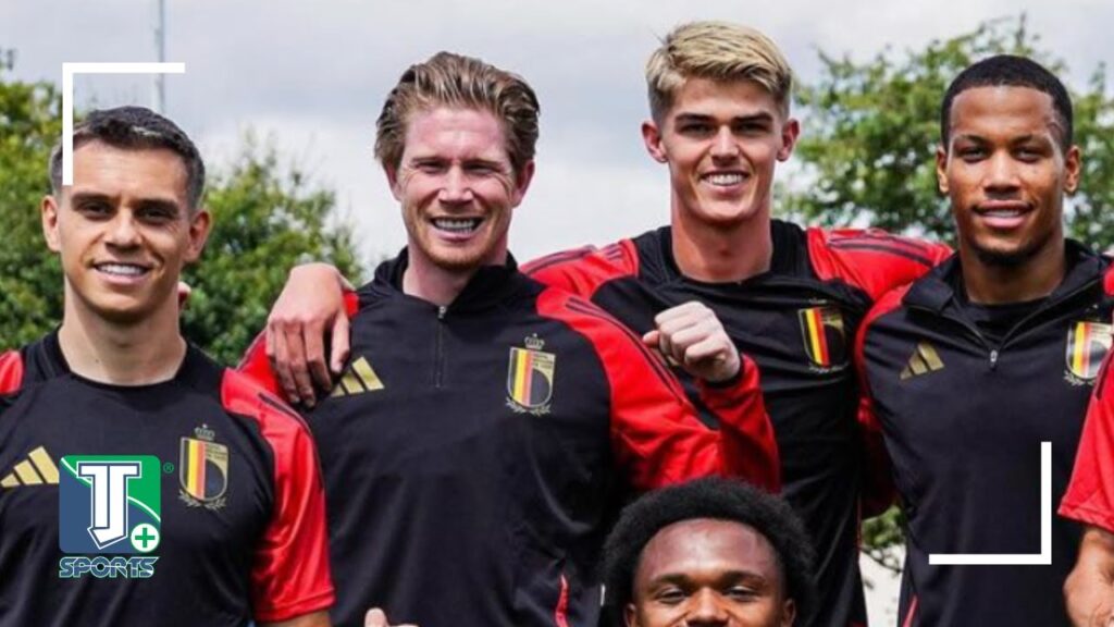 Kevin De Bruyne en België, klaar om het op te nemen tegen Slowakije op het EK