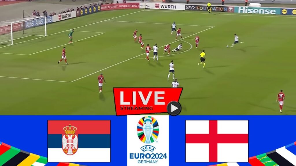 🔴[LIVE] Serbia vs England | UEFA Euro 2024 | Match LIVE Today!