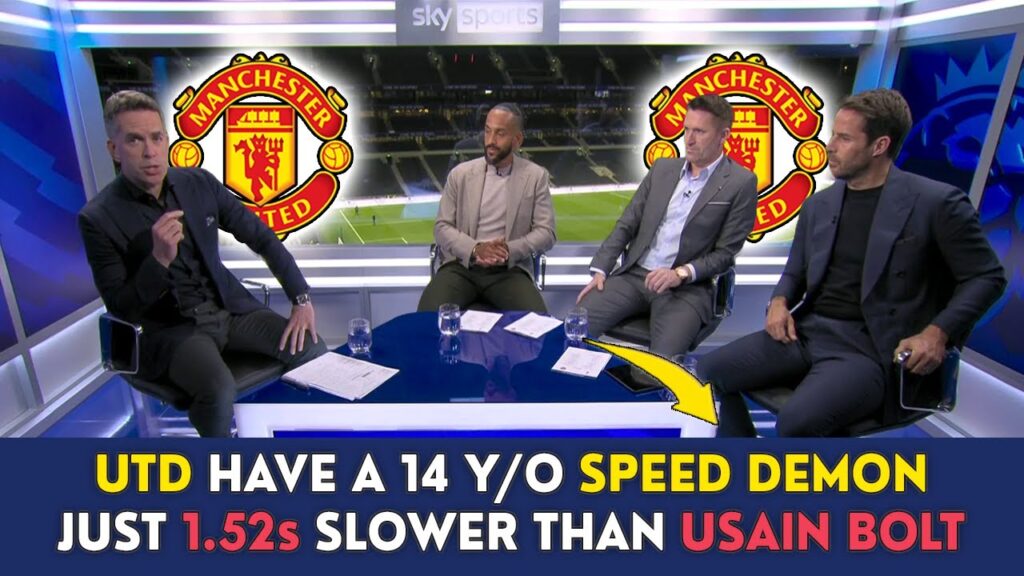 URGENT! MAN UTD NOW HAVE A 14-YEAR-OLD SPEED DEMON WHO IS JUST 1.52 SECONDS SLOWER THAN USAIN BOLT