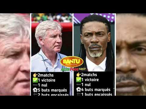 Le bilan de Marc Brys et Rigobert Song après deux matchs