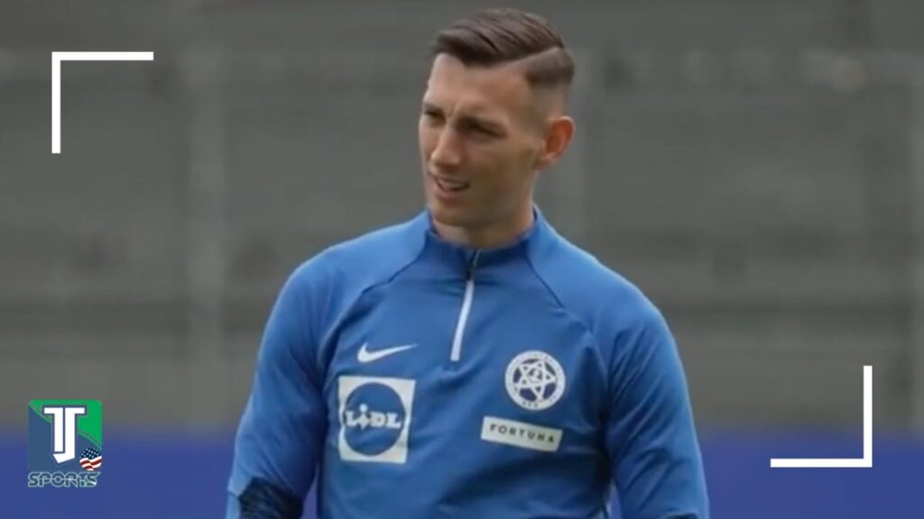 Slovakia's EARLY MORNING training session before FACING Romelu Lukaku's Belgium in UEFA Euro