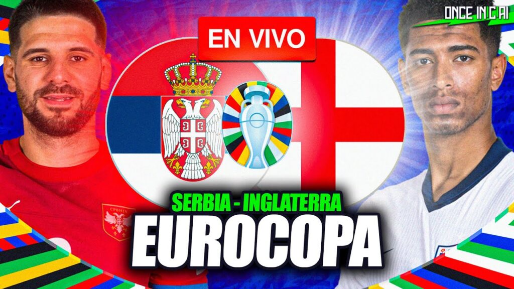 ASÍ FUE LA VICTORIA DE INGLATERRA SOBRE SERBIA en la EURO 2024 ¡APARECIÓ BELLINGHAM!