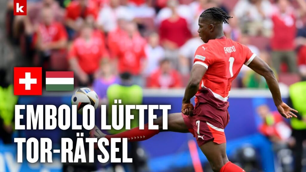 Was hat er vor dem Tor verloren? Embolo bringt Licht ins Dunkel | Schweiz - Ungarn 3:1