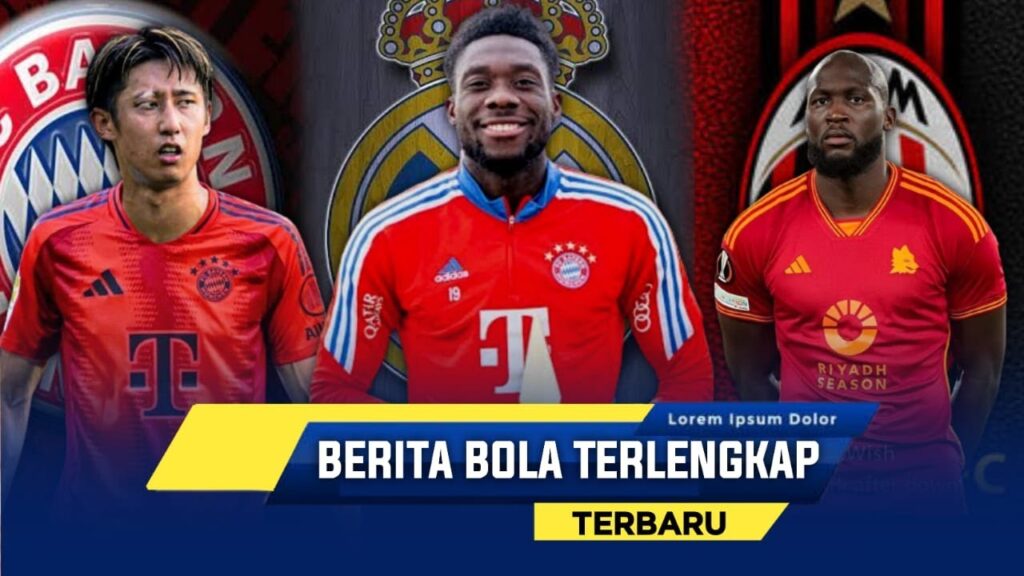 MADRID Targetkan Davies ,AC MILAN buru Romero Lukaku ,BAYERN MUNCHEN Gaet Hiroki Ito _-BERITA BOLA