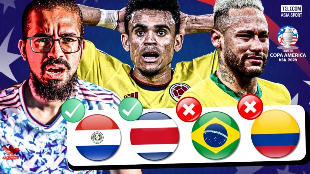 Copa America 2024 Group D Preview: Brazil, Paraguay, Colombia & Costa Rica!