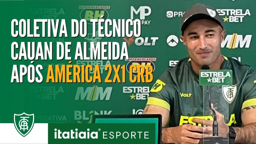 ENTREVISTA COLETIVA DE CAUAN DE ALMEIDA APÓS A VITÓRIA SOBRE O CRB