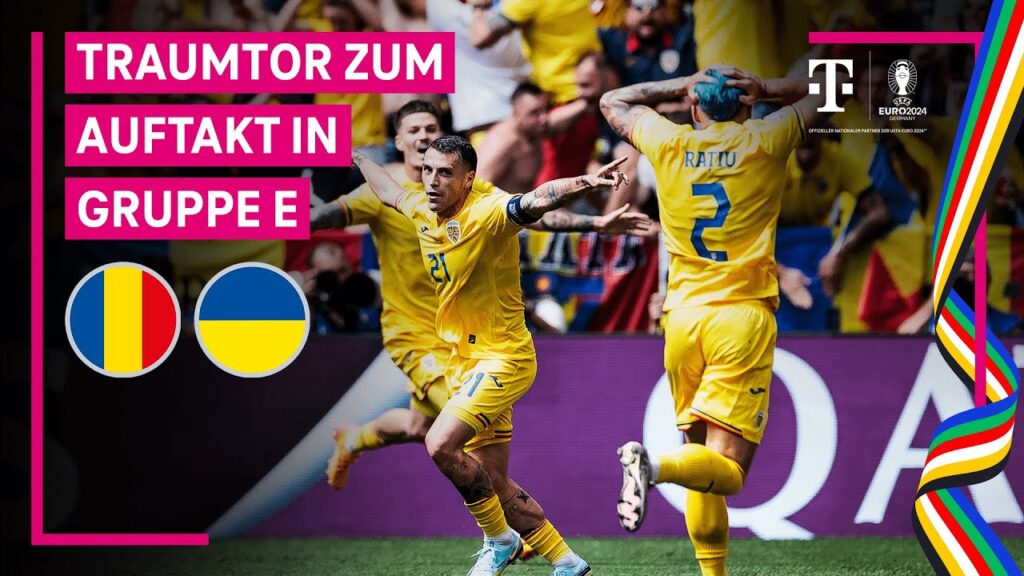 Rumänien - Ukraine, Highlights mit Live-Kommentar | UEFA EURO 2024, Gruppenphase | MAGENTA TV
