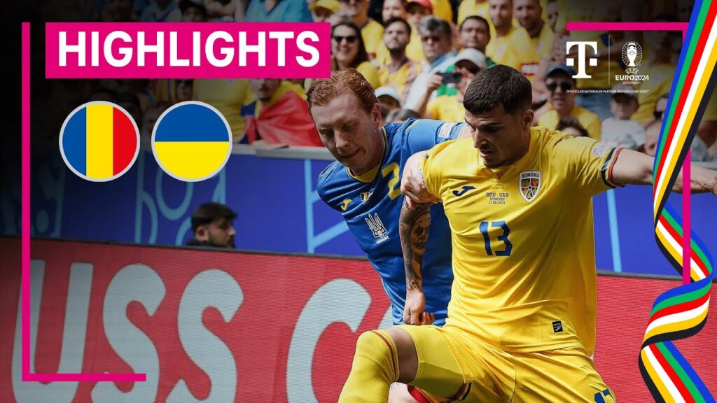 Rumänien - Ukraine, Highlights | UEFA EURO 2024, Gruppenphase | MagentaTV